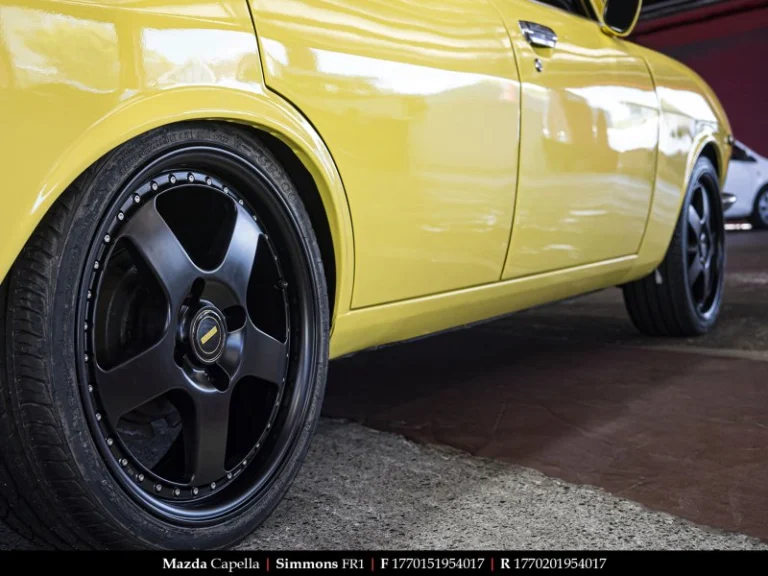 Mazda on 17 Inch Simmons FR1