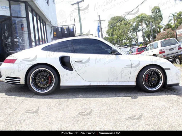 Porsche on 18 Inch Simmons OM
