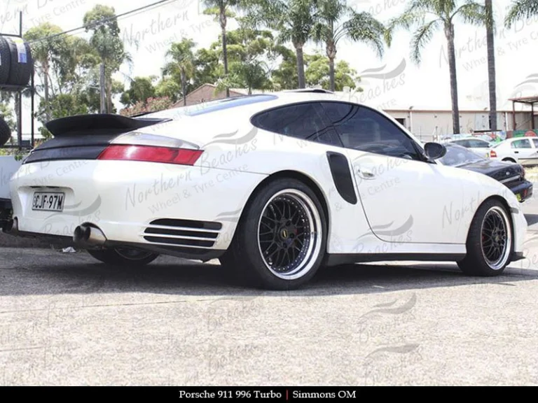 Porsche on 18 Inch Simmons OM