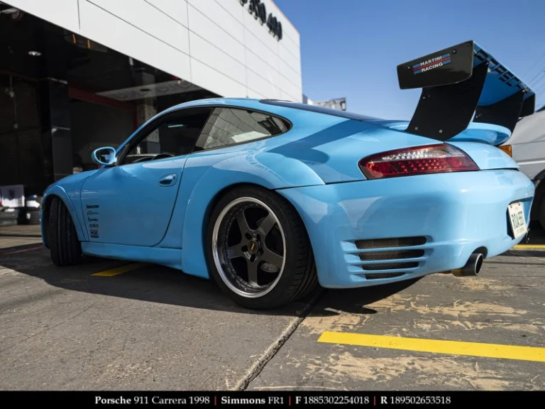 Porsche on 18 Inch Simmons FR1