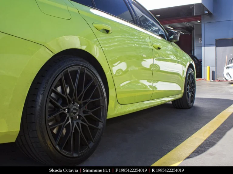 Skoda on 15 Inch Simmons B45