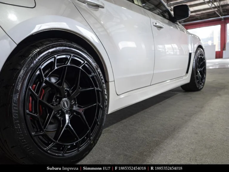 Subaru on 18 Inch Simmons EU7
