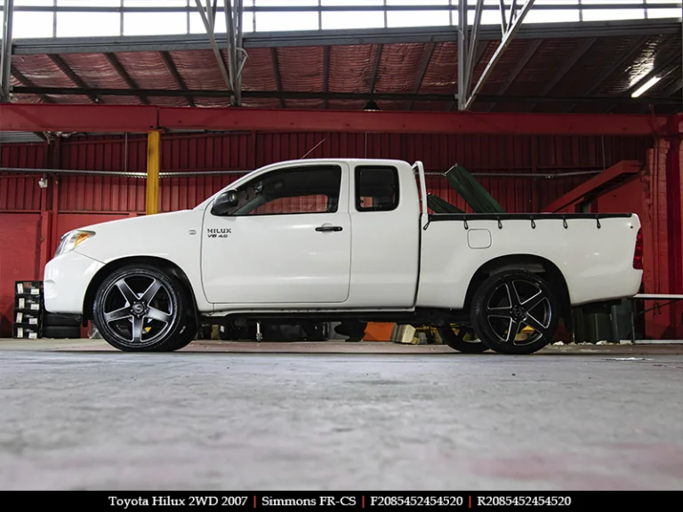 Toyota on 20 Inch Simmons FR-CS NCT