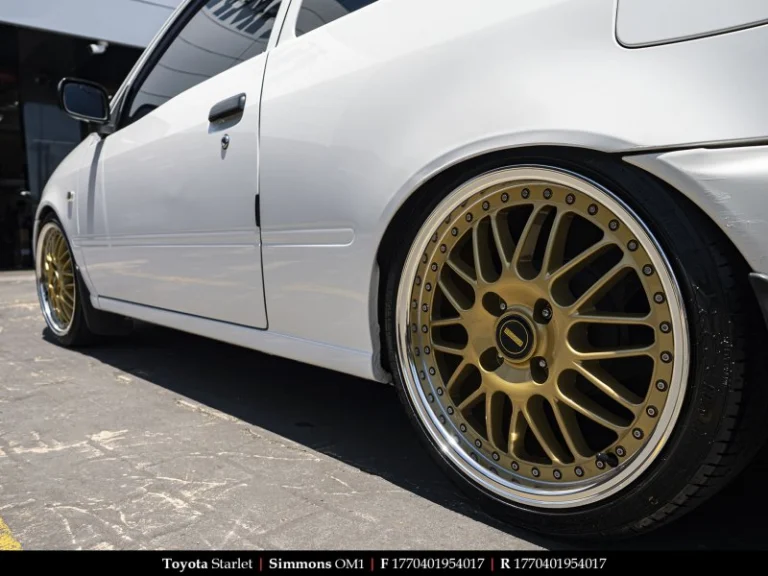 Toyota on 17 Inch Simmons OM-1