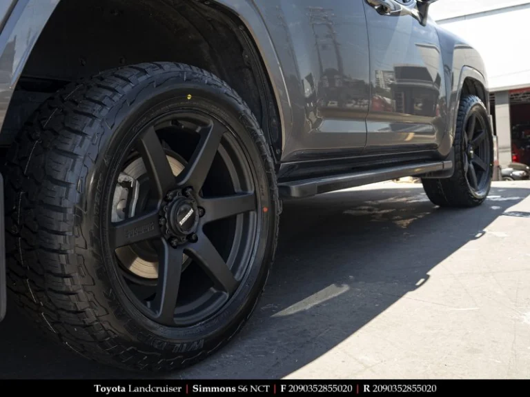 Toyota on 20 Inch Simmons S6 NCT