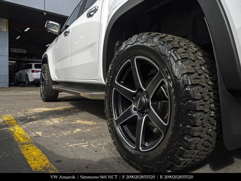 Volkswagen on 20 Inch Simmons S6S NCT