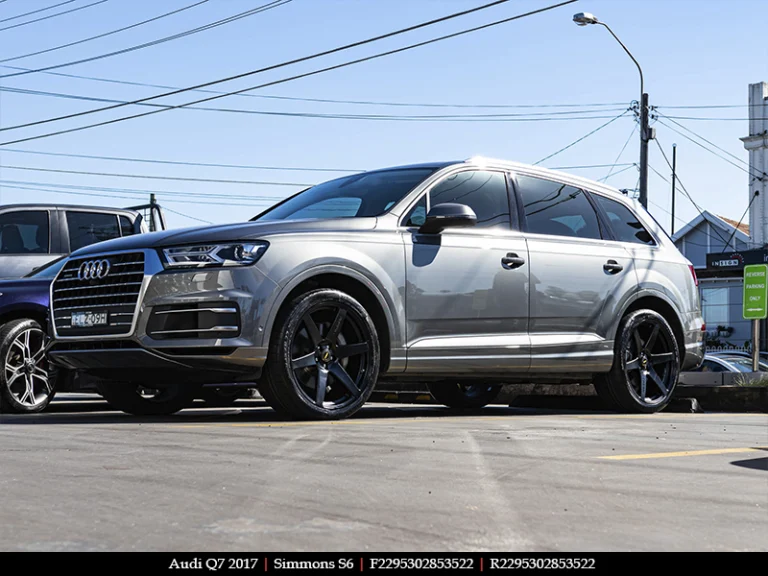 Audi on 22 Inch Simmons S6 NCT