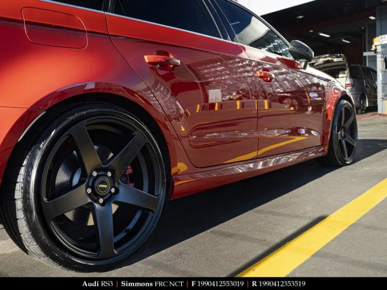 Audi on 19 Inch Simmons FR-C NCT
