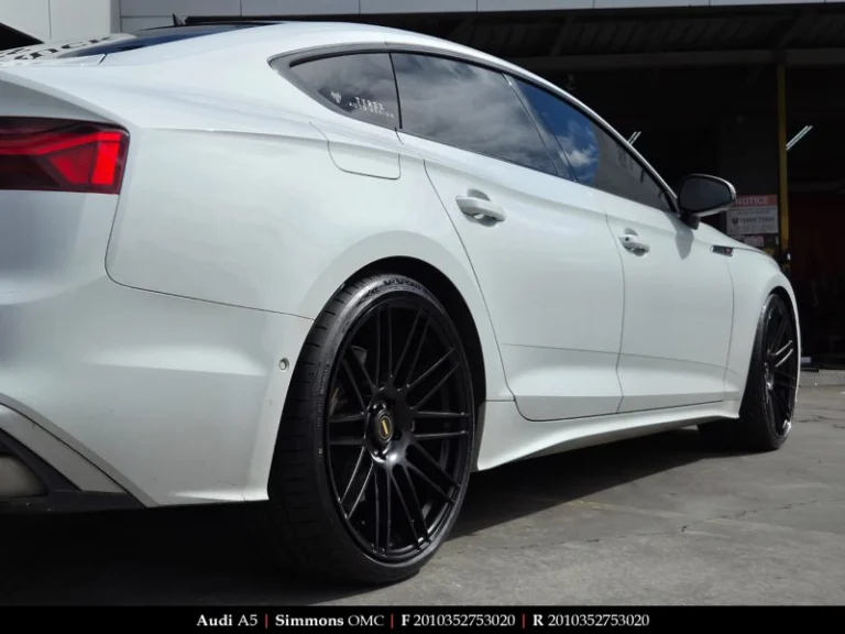Audi on 20 Inch Simmons OM-C