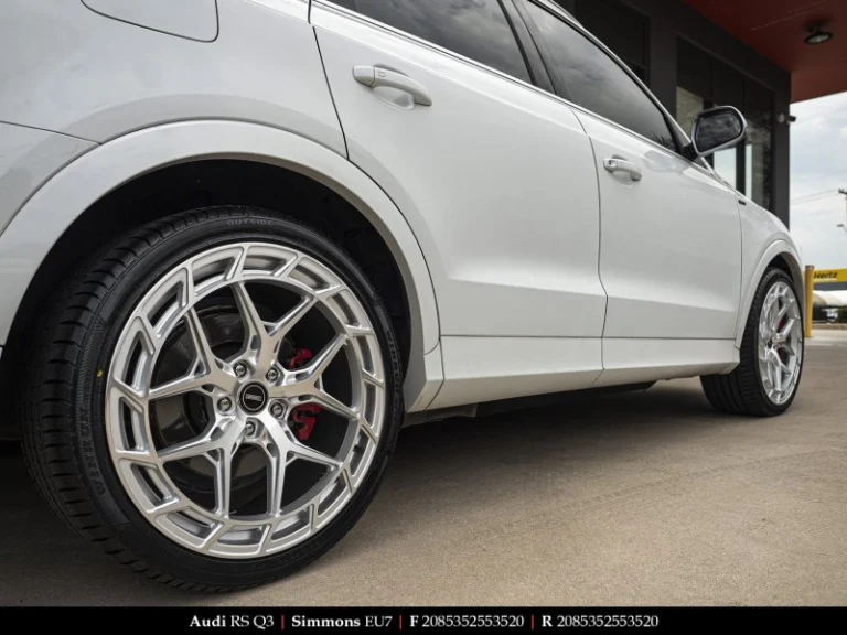 Audi on 20 Inch Simmons EU7