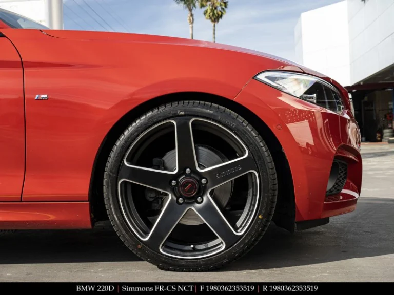 BMW on 19 Inch Simmons FR-CS NCT