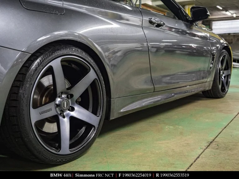 BMW on 19 Inch Simmons FR-C NCT