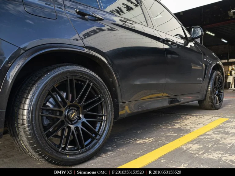 BMW on 20 Inch Simmons OM-C