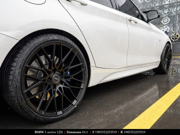 BMW on 19 Inch Simmons EU1
