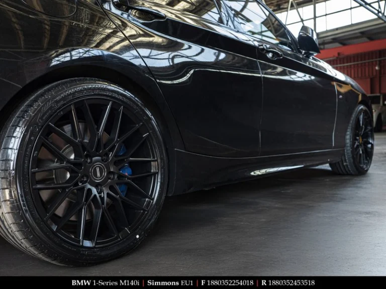 BMW on 18 Inch Simmons EU1