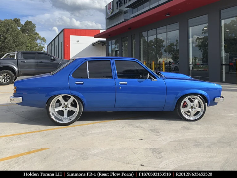 Holden on 20X12 Inch Simmons FR-1 Flow Form