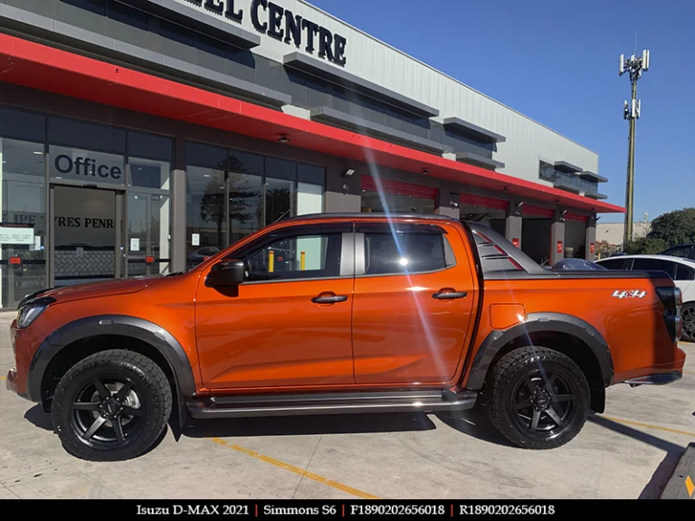 Isuzu on 18 Inch Simmons S6 NCT