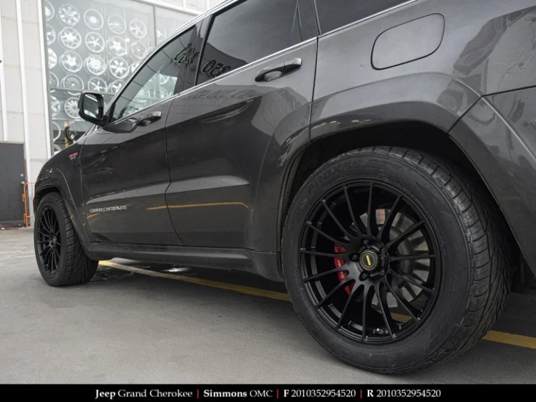 Jeep on 20 Inch Simmons OM-1